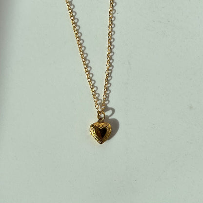 Collar Relicario Heart Mini