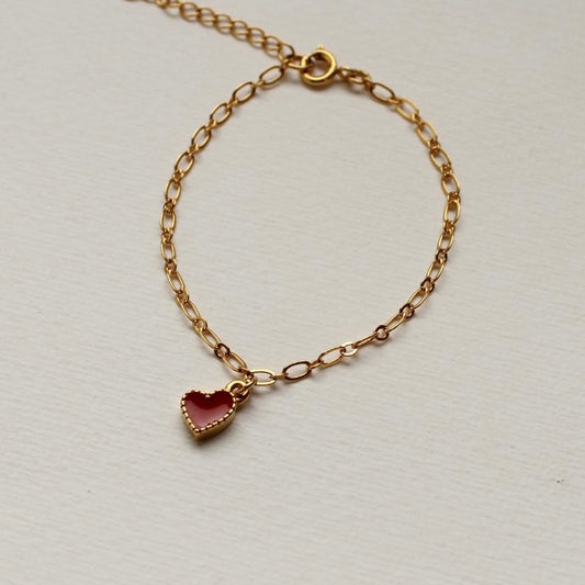 Red Heart Bracelet