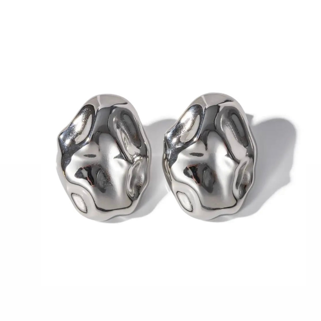 Aretes Pia Silver