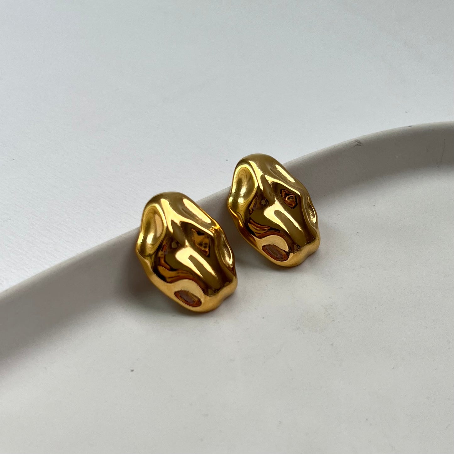 Aretes Pia Gold